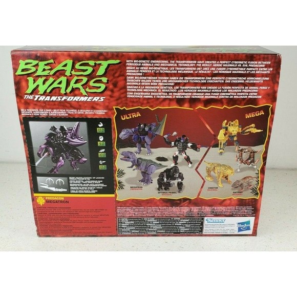2021 Transformers Vintage Reissue Beast Wars Predacon Megatron Action Figure NIB - Picture 6 of 12